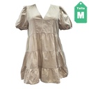 Vestido Zara Nude- M