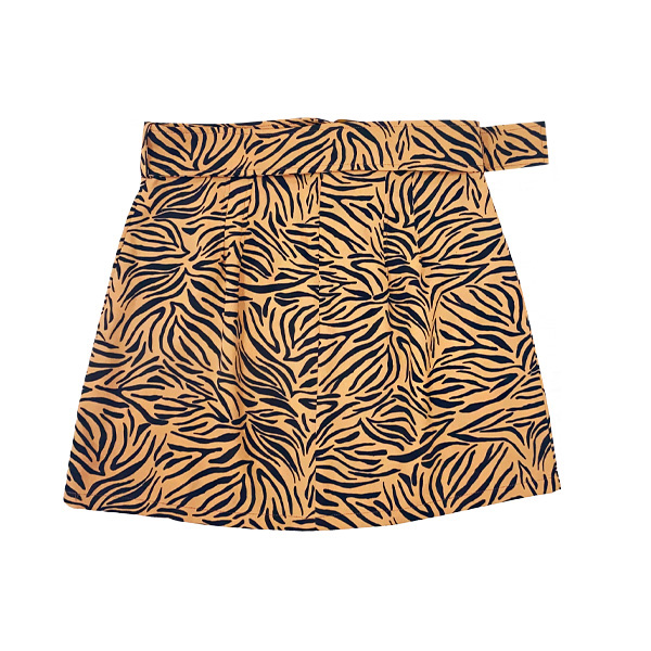 Falda Zara Animal Print- M