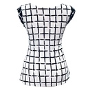 Blusa Fuego Blanco y Negro- M