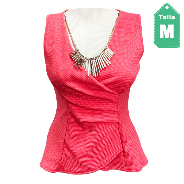 Blusa Papaya Rosa Coral- M