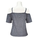 Blusa AB Colecciones Gris- M