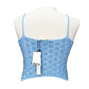 Top Zara Azul Celeste- L