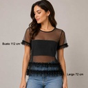 Blusa Atmosphere Negra - 8