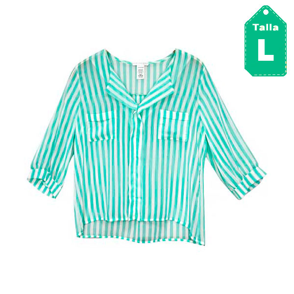 Blusa A´GACI Aquamarine- L