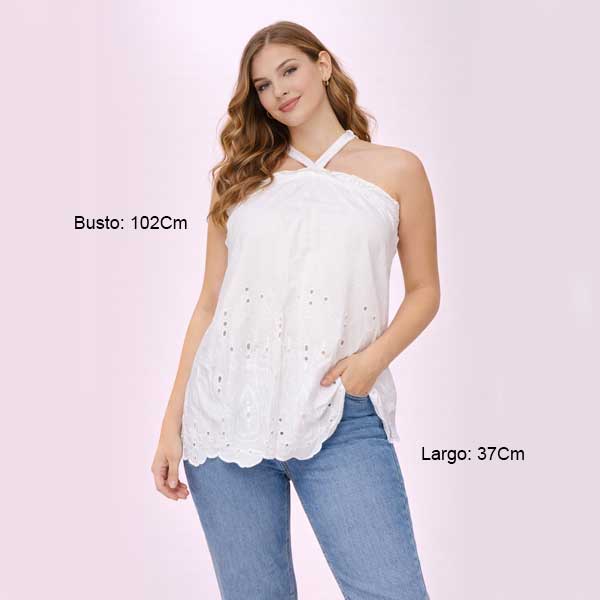 Blusa Gap  Blanco-M