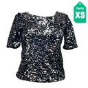 Blusa HyM Lentejuelas- XS