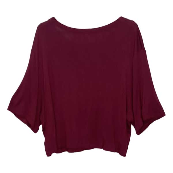 Blusa Weavers Vinotinto- M