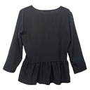 Blusa Cotton Negra - XS
