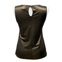 Blusa De Colores Dorado y Negro- L