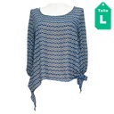 Blusa Point Estampado- L