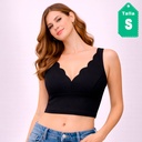 Crop Top Missguided Negro- S
