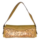 Leather Baguette Mario Hernandez Ocre