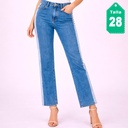 Jeans Nasty Gal Bicolor- 28