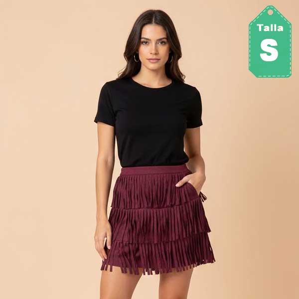 Short Miss Guided Vinotinto- S