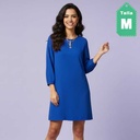 Vestido Mango Azul Rey- M