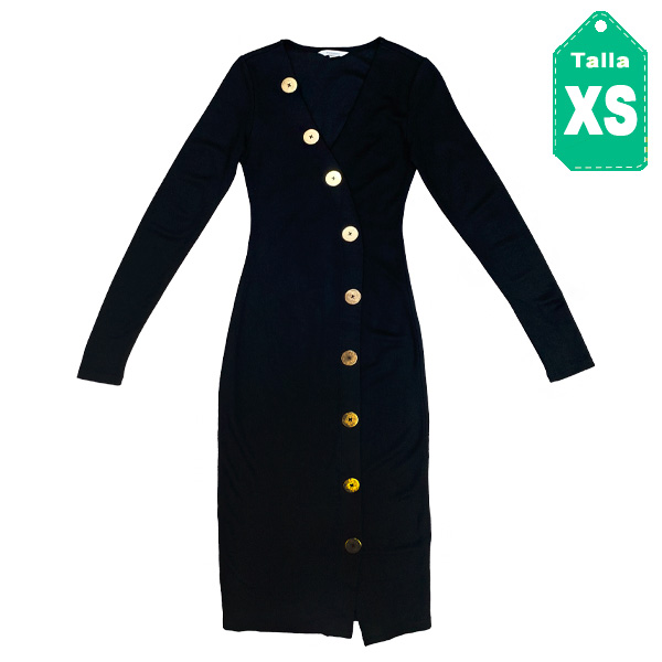 Vestido Springfield Negro- XS