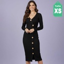 Vestido Springfield Negro- XS