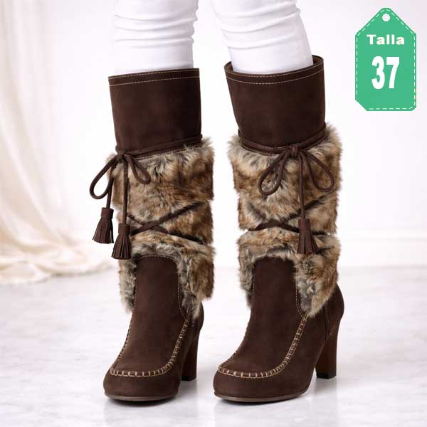 Botas Marrones- 37