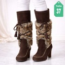 Botas Marrones- 37