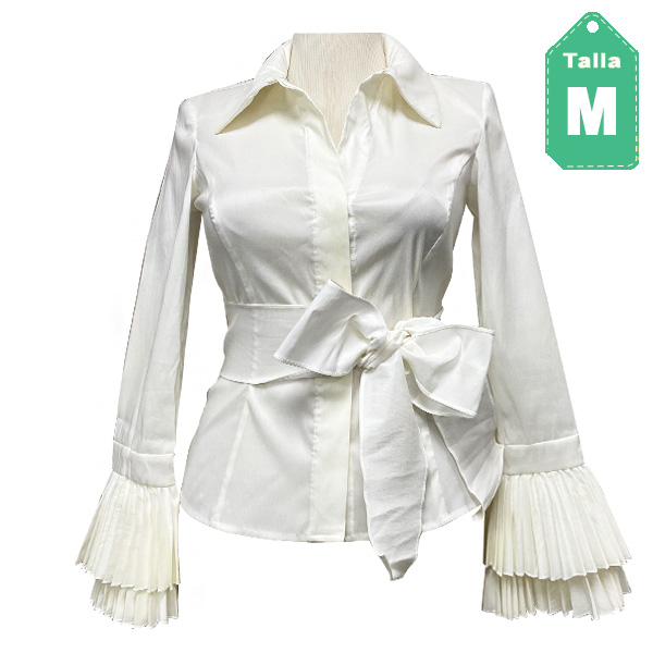 Camisa Cache Blanco Hueso- M