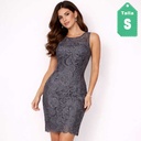 Vestido Cache Gris- S