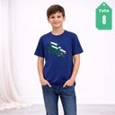 Camiseta Lacoste Azul- 8