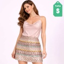 Falda Express Lentejuelas- S