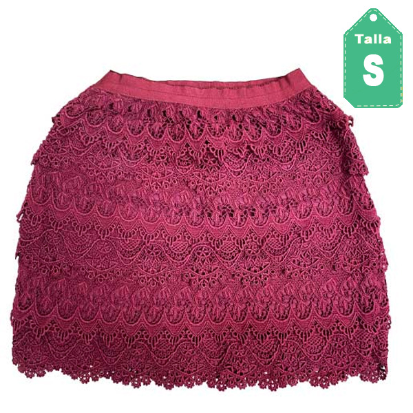 Falda Ralph Lauren Vinotinto- S