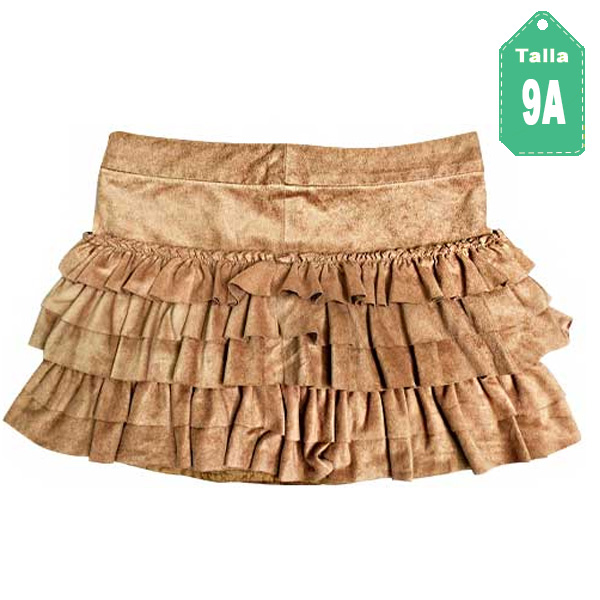 Falda Zara Kids Ocre- 9/10
