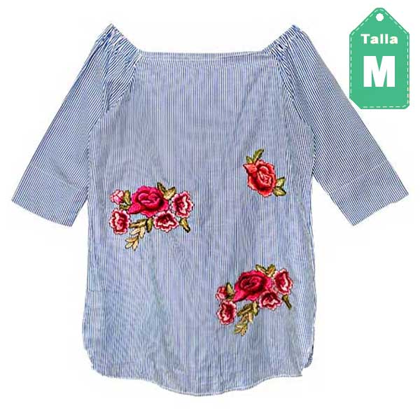 Vestido Exotik Rayas- M