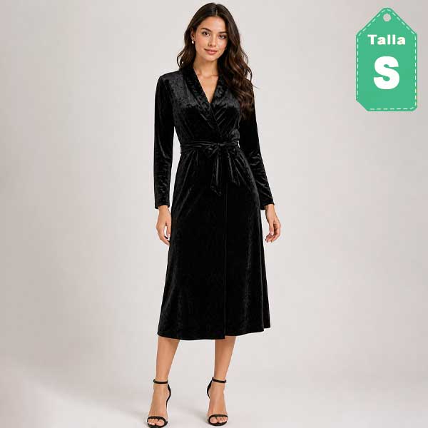 Vestido WAYF Terciopelo- S