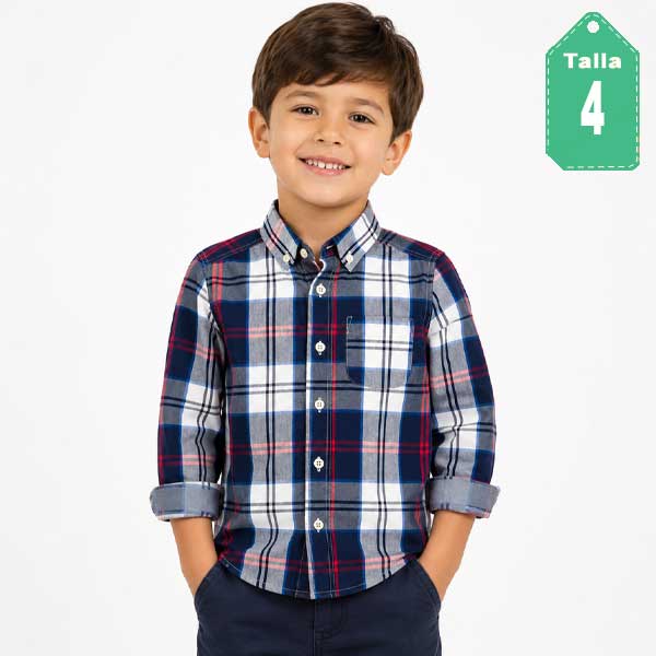 Camisa OshKosh Cuadros- 4