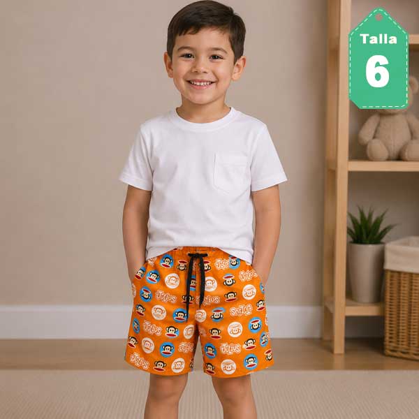 Short Paul Frank Naranja- 6