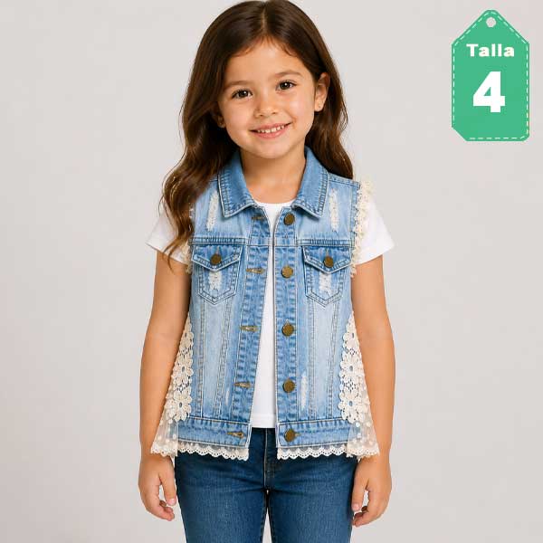 Chaleco ML Kids de Jean- 4