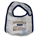 Babero Carter´s Gris