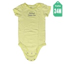Body Carter´s Amarillo y Blanco- 24M