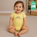 Body Carter´s Amarillo y Blanco- 24M