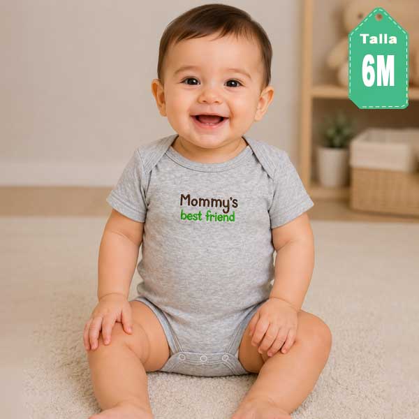 Body Carter´s Gris- 6M