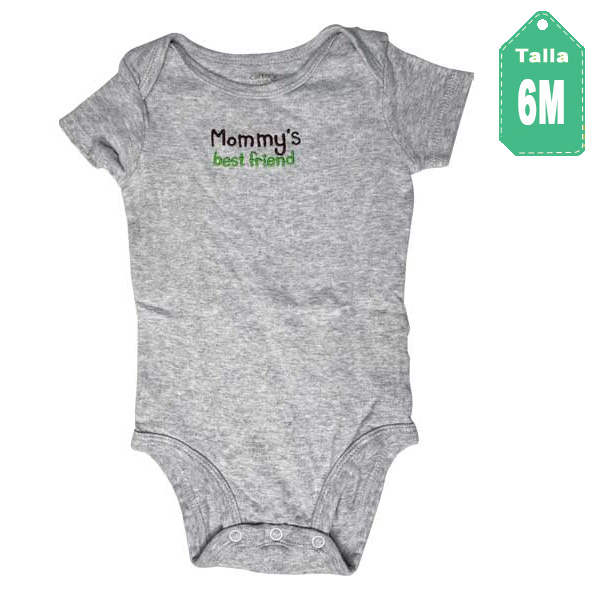 Body Carter´s Gris- 6M