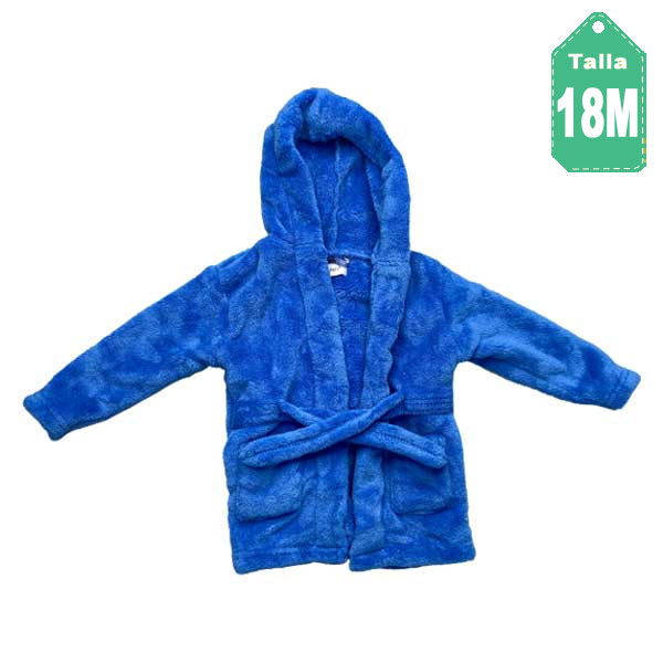 Bata de Baño Early Days Azul Oscuro- 9/12M