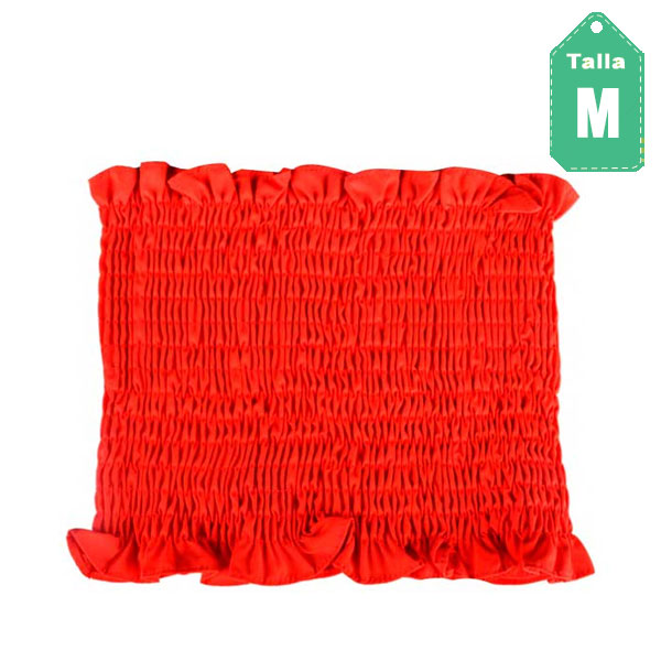 Top Fruncido Rojo- M