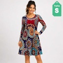 Vestido Himone Estampado- S
