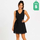 Vestido Naked Zebra Negro- S