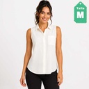 Camisa Forever21 Blanco Hueso- M