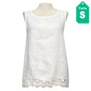 Blusa Lungo Blanco- S