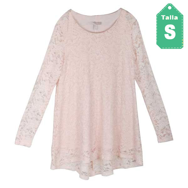 Vestido Forever21 Nude- S