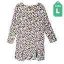 Vestido Sfera Leopardo- L