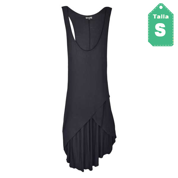 Vestido Zara Gris- S