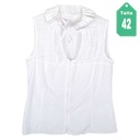 Blusa Anne Fontaine Blanco- M (manchada)