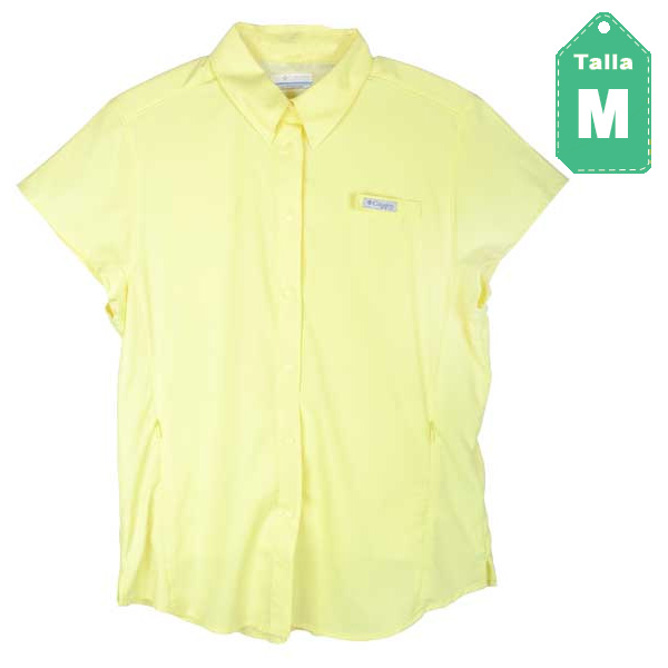 Camisa Columbia Amarillo- M